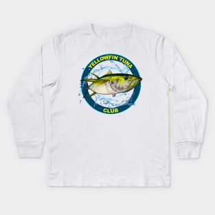 tuna club Kids Long Sleeve T-Shirt